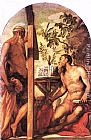 St Jerome and St Andrew by Jacopo Robusti Tintoretto